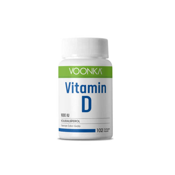 Voonka Vitamin D 102 Kapsül - 1