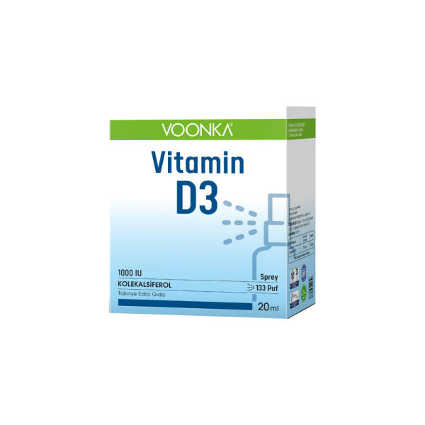 Voonka Vitamin D3 1000IU 20ml - 1