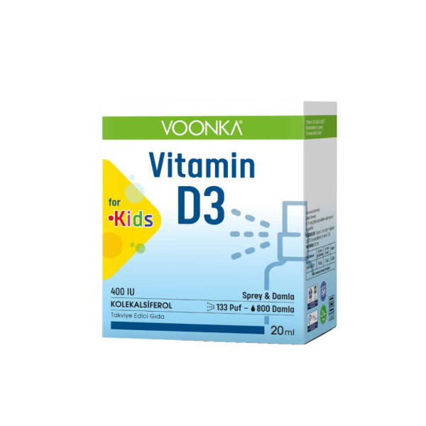 Voonka Vitamin D3 For Kids 20ml - 1