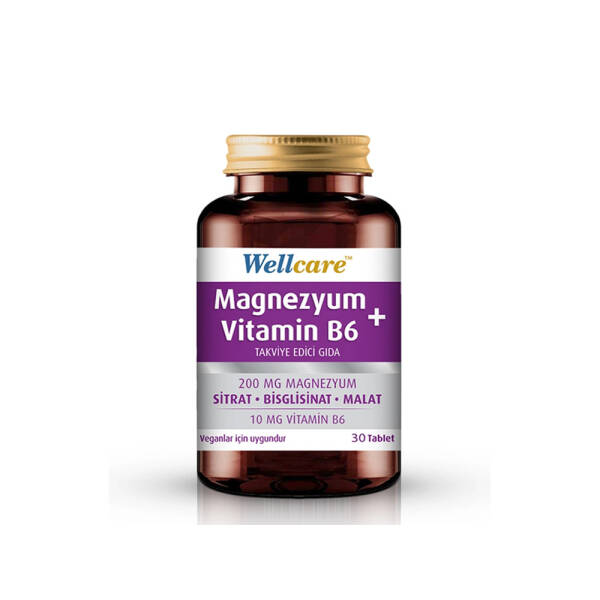Welcare Magnezyum Vitamin B6 30 Tablet - 1