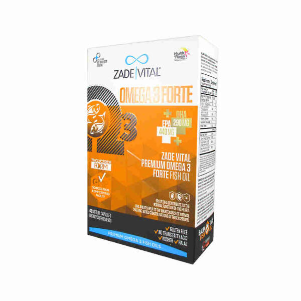 Zade Vital Omega 3 Forte 1200 40 Kapsül - 1