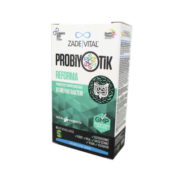 Zade Vital Probiotics Reforma 30 Kapsül - 1