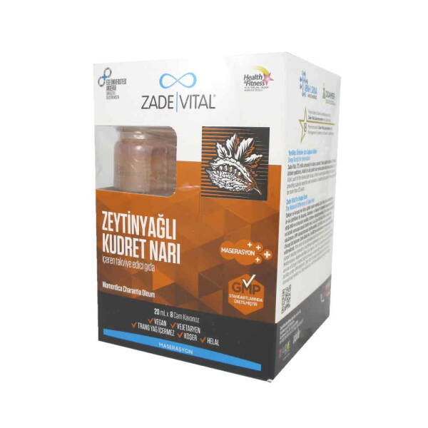 Zade Vital Zeytinyağlı Kudret Narı 8x20ml - 1